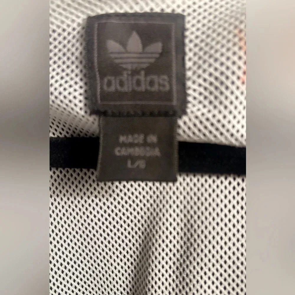 Vintage deadstock Adidas “jam MasterJay”nylon lightweight oversized jacket L - Picture 4 of 8